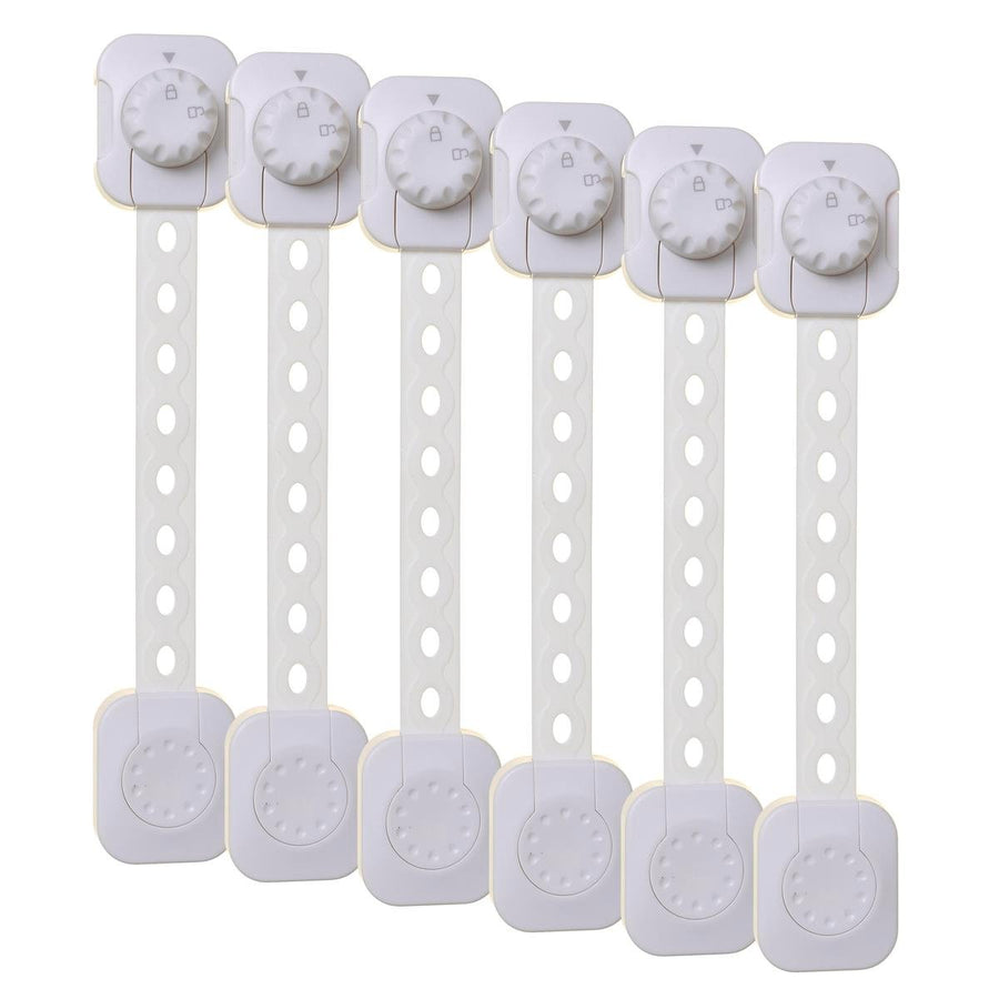 Dreambaby Twist N Lock Latch - 38mm x 215mm - ABS - 6 Pack - SuperSaverAU - view 1