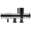 Evekare Chrome Dual Hand Spray Holder & Shut Off Valve - 138mm x 76mm x 43mm - Aged Care Solution - SuperSaverAU - view 2