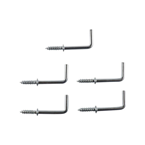 Everhang Square Hook - 25mm - Zinc Plated - 5 Pack - SuperSaverAU - view 1