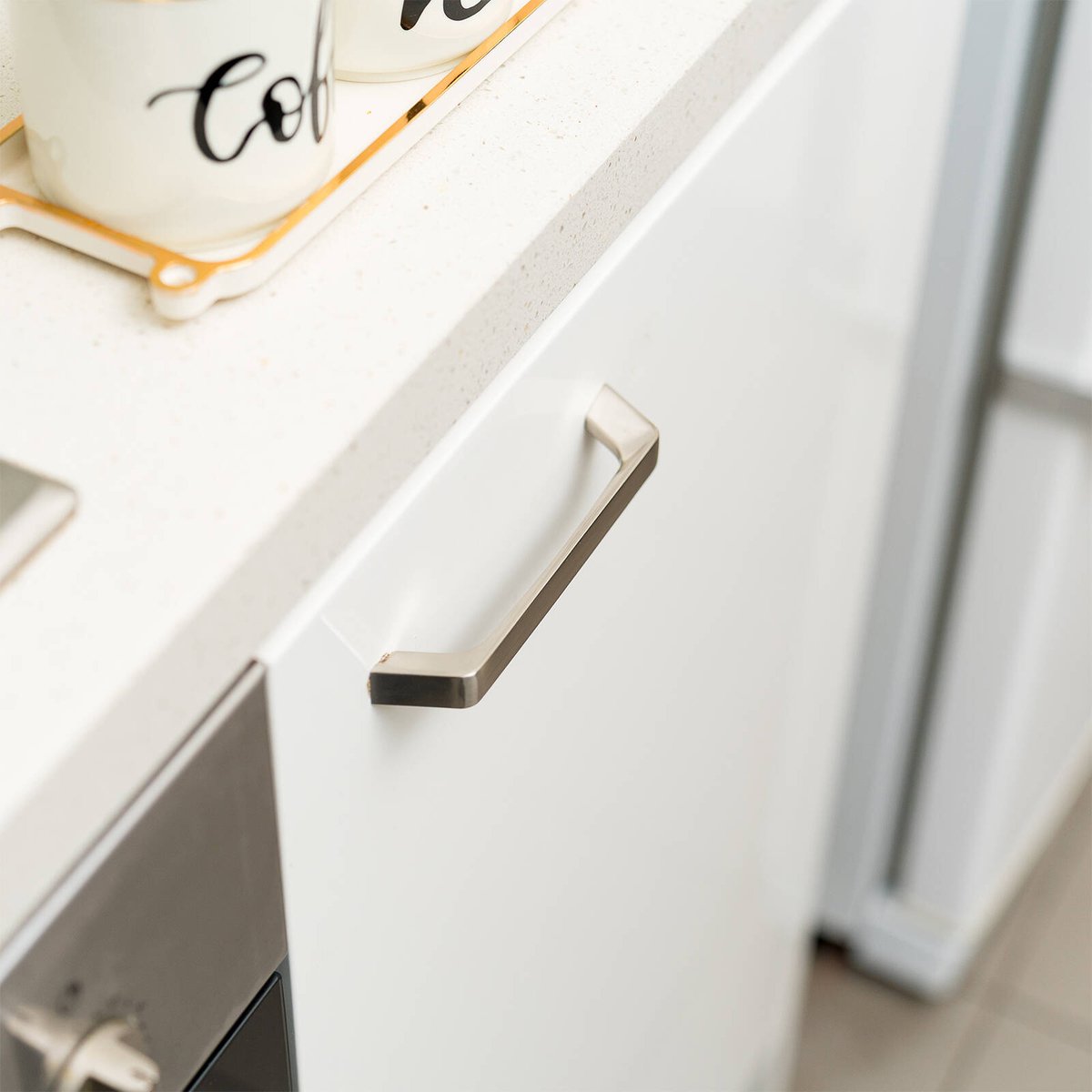 Taskmaster 128mm Brushed Satin Handle - Steel - Brushed Satin Nickel - SuperSaverAU - view 2