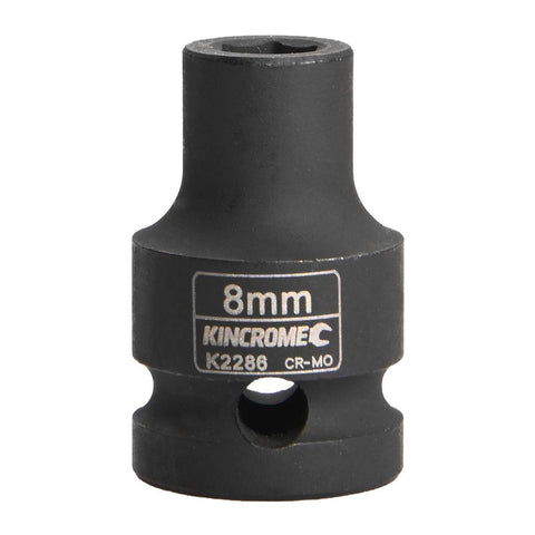 Kincrome 8mm Impact Socket Cr-Mo Steel Rust Resistant Durable - SuperSaverAU - view 1