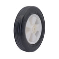 Move It 200mm Black Rubber Tyre With White Plastic Centre 70kg