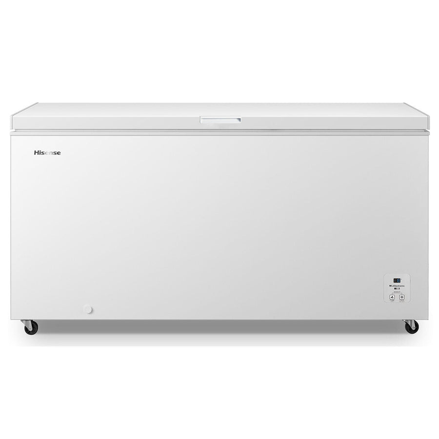 Hisense 500L Hybrid Chest Freezer - White, 5 Star Energy Rating, Electronic Control, Sliding Basket - HRCF501
