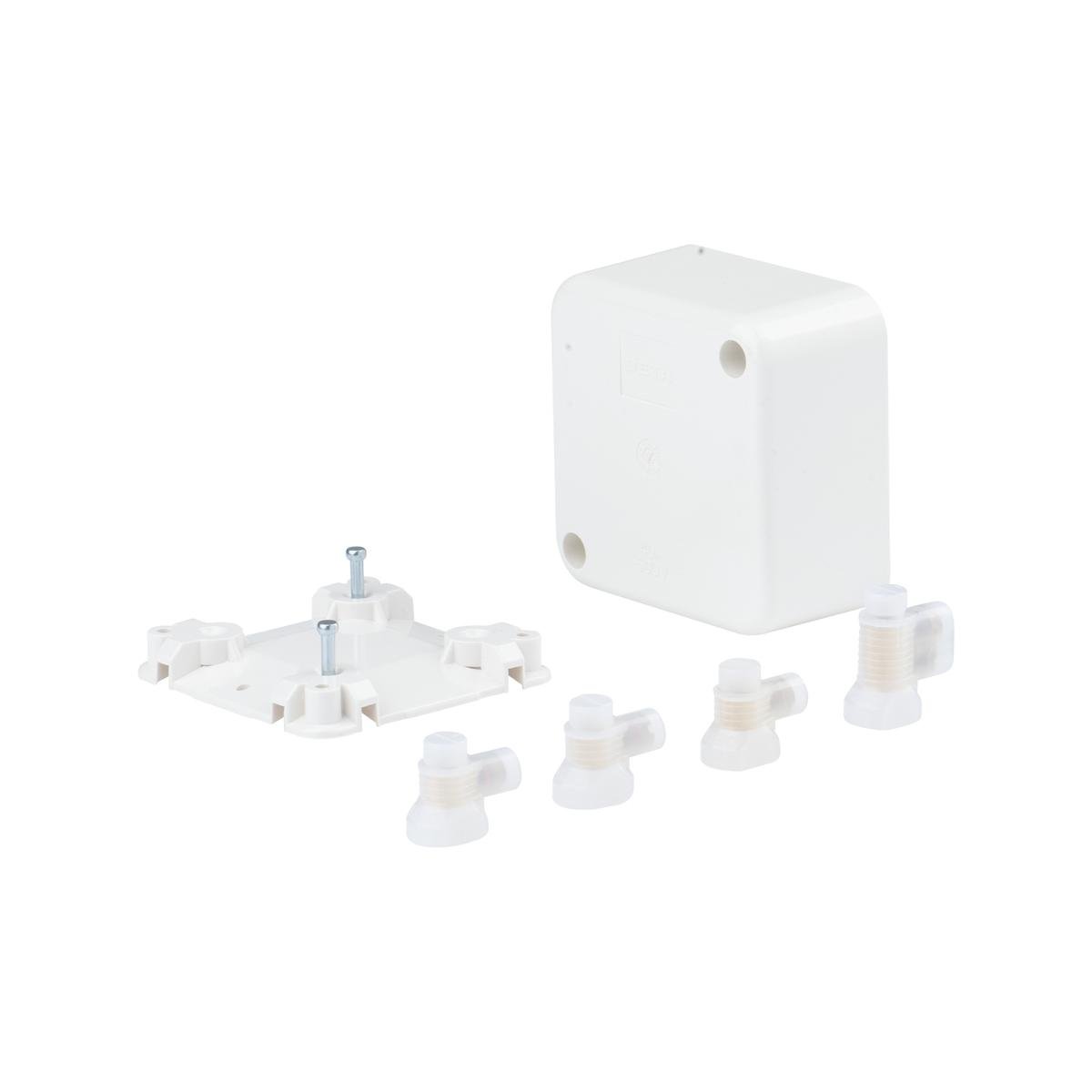 Deta Junction Box - 4 x 40A Connectors - Polycarbonate - Insulated - SuperSaverAU - view 1