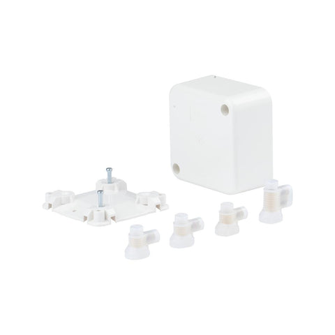 Deta Junction Box - 4 x 40A Connectors - Polycarbonate - Insulated - SuperSaverAU - view 1