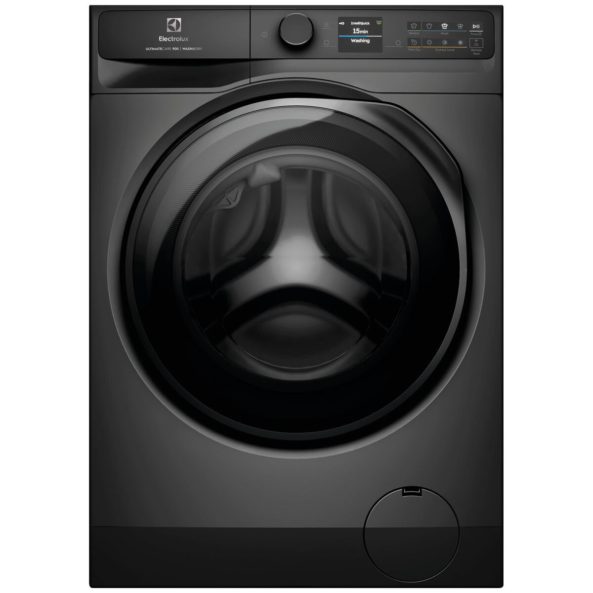 Electrolux 900 Series 12kg/8kg Washer Dryer Combo - Black, IntelliDose, Sanitise - EWW1242R9SCS