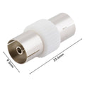 Antsig TV Joiner Female to Female Adaptor - 5mm x 26mm - Durable Connection - SuperSaverAU - view 3
