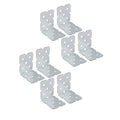 Carinya 50 x 50 x 40 x 1mm Galvanised Steel Angle Make-A-Bracket - 8 Pack