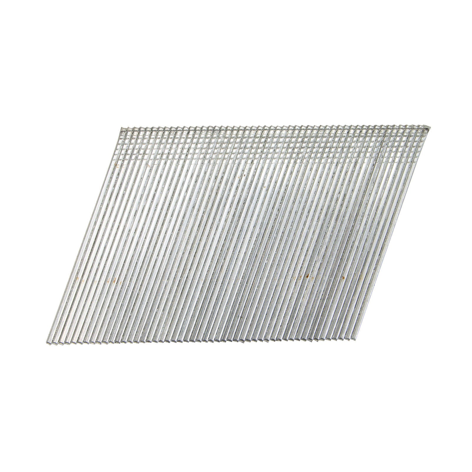 Titan 64 x 1.6mm 16G Electro Galvanised 20 Degree Angled Collated Brad Nails 2000 Pack