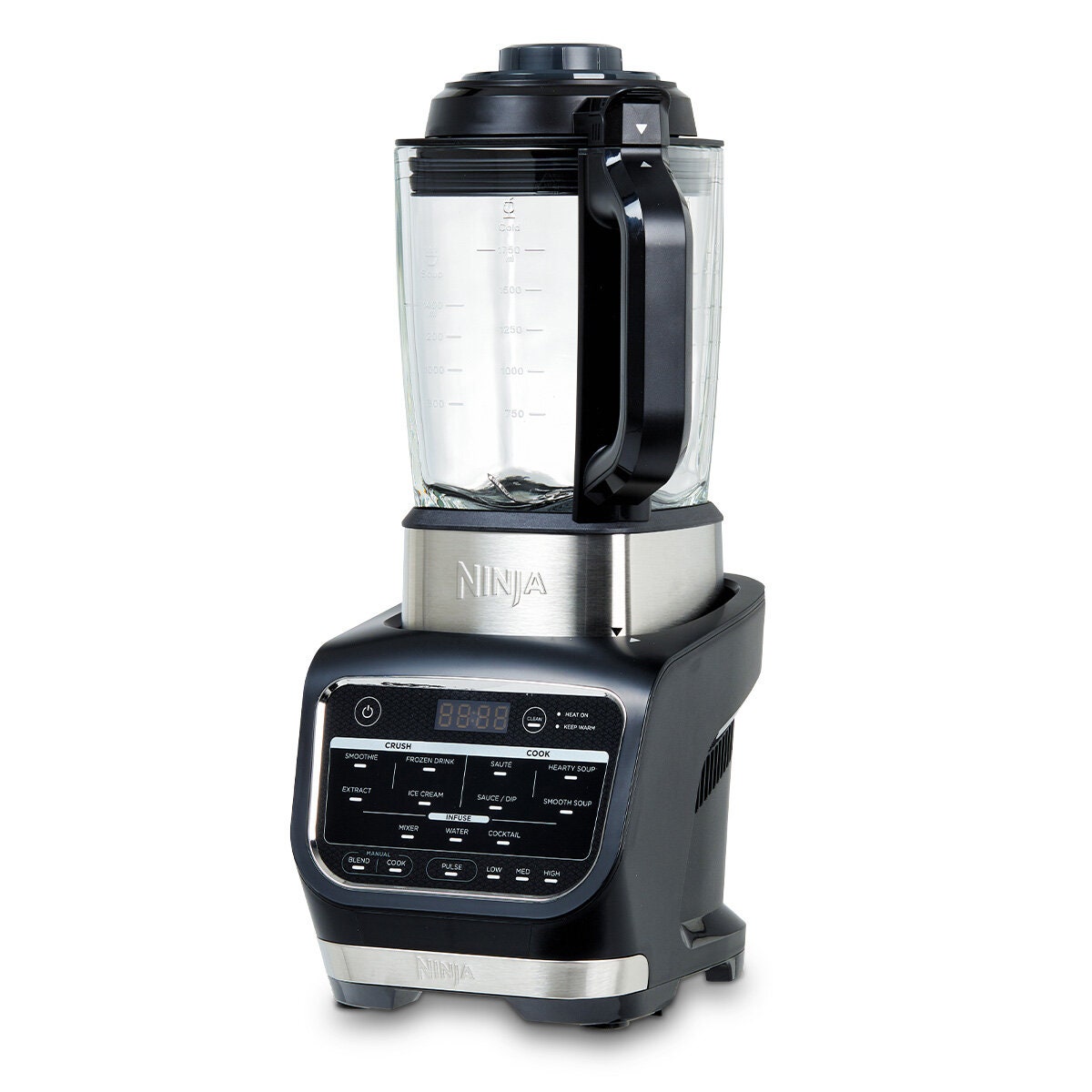 Ninja Foodi Cold and Hot Blender 1.9L Glass Pitcher - 1000W Motor, 800W Heating Element - HB150