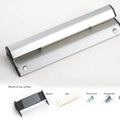 Hangman 6 Clip Strip Picture Hanger - 6 Strips - 153mm x 131mm - Brushed Aluminum - Easy Paper Glide - SuperSaverAU - view 2