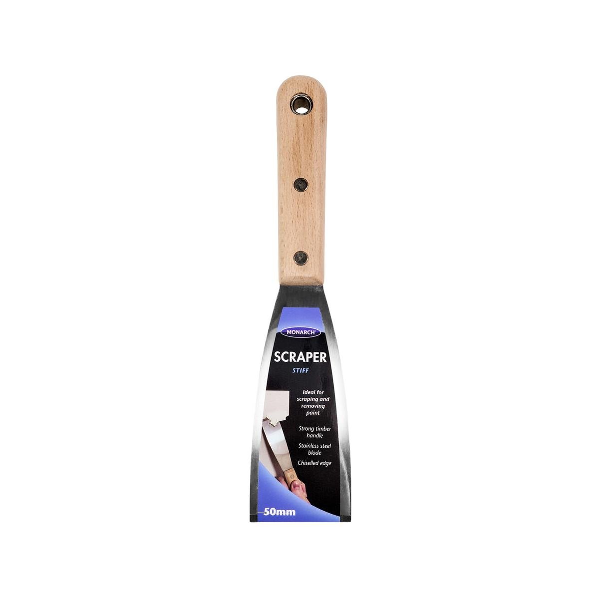 Monarch Scraper - 50mm - Stainless Steel - Heavy Duty - SuperSaverAU - view 1
