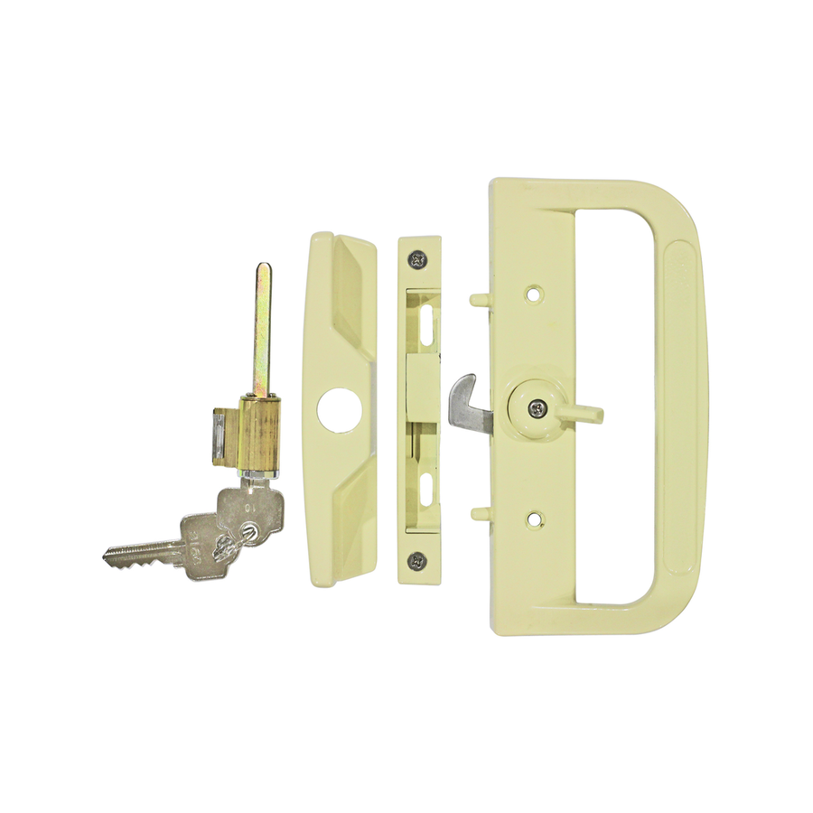 Rolltrak Primrose Sliding Patio Door Lock Set - Alloy - Keyed - Durable - SuperSaverAU - view 1