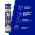 Selleys Grey Storm Sealant 290ml - Waterproof Sealant - 0.525L - SuperSaverAU - view 2