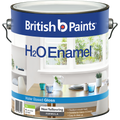 British Paints H2O Enamel Paint - 4L - Water-Based - Low Odour - SuperSaverAU - view 1
