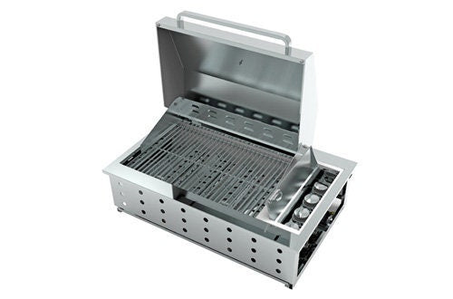 Gasmate Galaxy Drop In Hood - Stainless Steel Material and Finish - 5 Year Warranty - BQ1096H