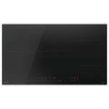 Haier 90cm 500 Series induction cooktop - five zones with Flexi Zone - black glass - HCI905FTB4