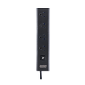 Jackson 4 Outlet Powerboard - 1.8m Lead - Black - Surge Protection - SuperSaverAU - view 2