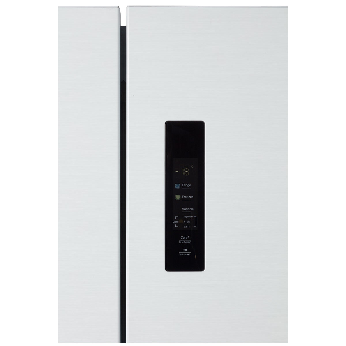 CHiQ 601L French Door Fridge - White, Inverter System, Variable Temperature Chamber - CCD598NWS