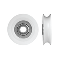 Rolltrak Acetal Concave Roller - 32mm - White - 25kg Load Capacity - SuperSaverAU - view 1