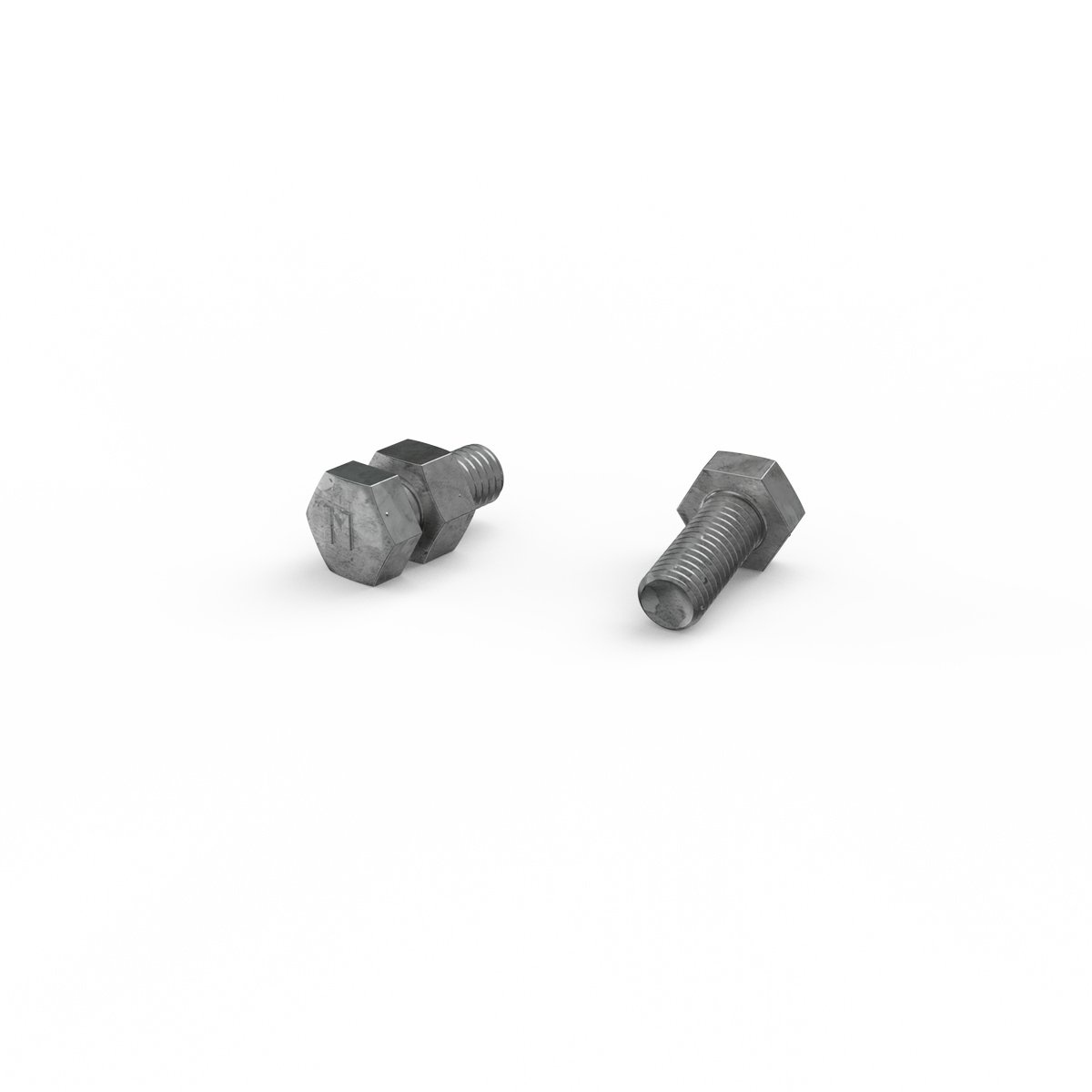 Zenith Hot Dip Galvanised Hex Head Bolts M8 x 20mm 25 Pack Durable - SuperSaverAU - view 3