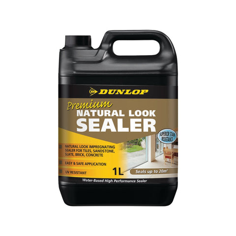 Dunlop Natural Look Sealer 1L Water Based Stain Resistant Formula - SuperSaverAU - view 1