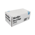 All Set 30 x 30cm Blue Multi-Purpose Microfibre Towels - 50 Pack