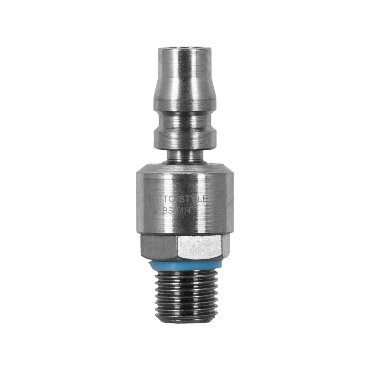 Powerfit Nitto Style Coupler - 1/4" - Steel - Air Tool Fitting - SuperSaverAU - view 1