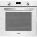 Artusi 60cm White Pyrolytic Oven - 88L Capacity, 11 Functions, Quadruple Glazed Door - CAO610WP