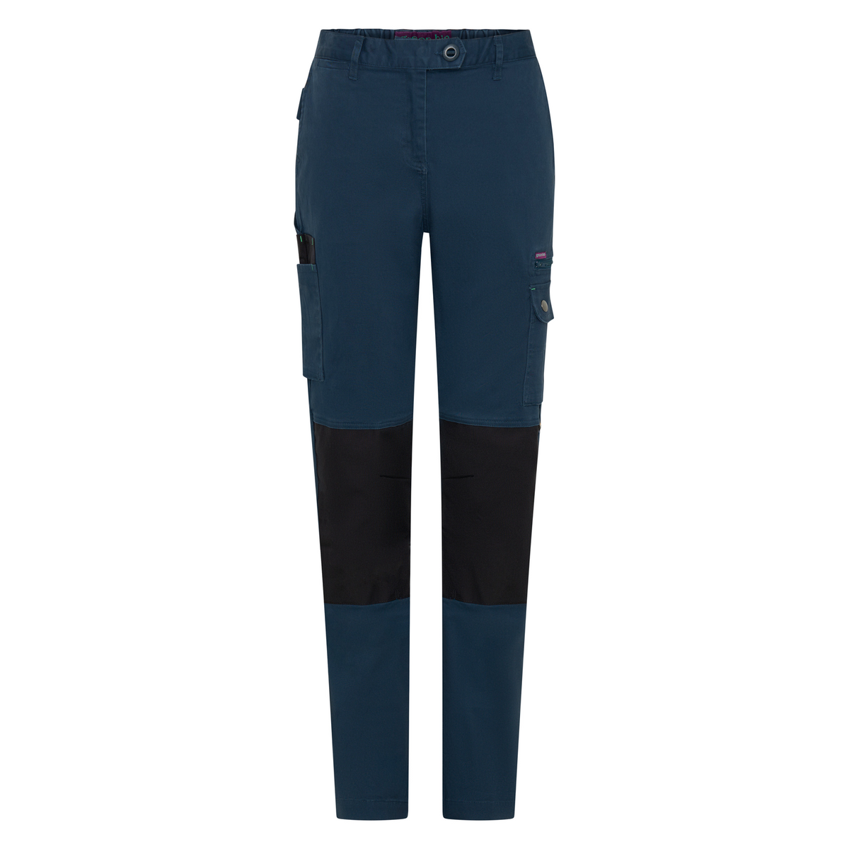 Green Hip Skinny Flex Pants - Gardener Green - Size 18 - UPF 50+ - Adjustable Length - SuperSaverAU - view 1