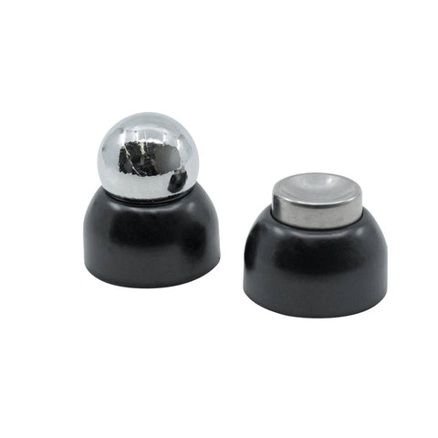 Adoored 55mm Black Sphere Door Stop - Magnetic Door Catch - Easy Install - SuperSaverAU - view 1