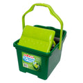 Sabco Ezi-Squeeze Mop Bucket 12L - Foot-Operated Wringer Bucket, Green