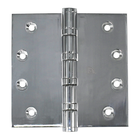 Austyle Heavy Duty Hinge 100mm x 100mm x 2.5mm - Polished Stainless Steel - 4 Bearings - SuperSaverAU - view 1