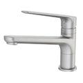 HomeCare by Caroma Brushed Nickel Assisted Living Sink Mixer, 7.5L/min 4 Star WELS Brass