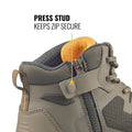 DeWALT Olive Forge Steel Cap Safety Work Boot Size 6 - SRC, 300C Heat Resistant