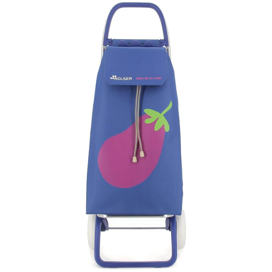 Rolser Serrella LN Agatha Ruiz de la Prada 2 wheel foldable trolley - Eggplant blue - R-SER007-3125