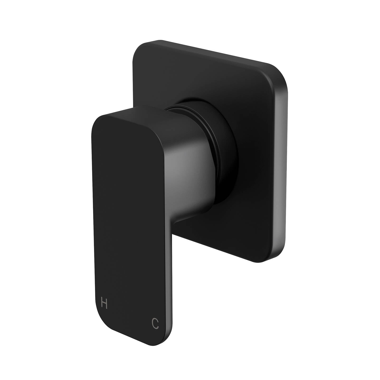 Mondella Overture Matte Black Lead Free Shower / Wall Mixer WaterMark