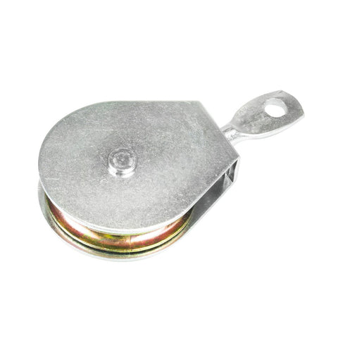 Pinnacle Fixed Pulley Swivel - 64mm - Zinc Plated - 250kg Capacity - SuperSaverAU - view 1