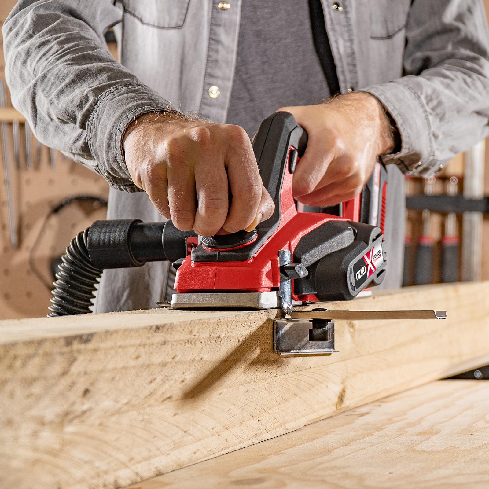 Ozito PXC 18V 82mm Cordless Planer Skin Only PXPLS-082