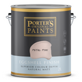Porter S Washable Paint - 2L - Petal Pink - Eggshell Finish - 162mm x 156mm x 141mm - SuperSaverAU - view 1