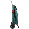 Rolser I-Max 2-Wheel Folding Trolley - Drawstring Bag, Aluminium Chassis, Green - R-IMX304-1076