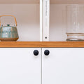 Taskmaster Matte Black Mushroom Cabinet Knob - 37mm x 37mm - Steel - SuperSaverAU - view 4