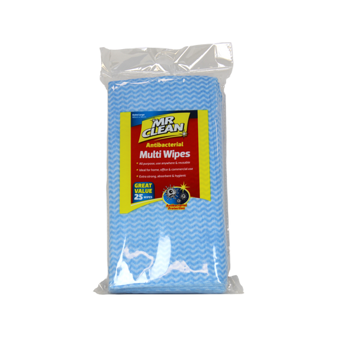 Mr Clean Tuffmates Multi Wipes - 25 Pack - 70% Viscose - All-Purpose - SuperSaverAU - view 1