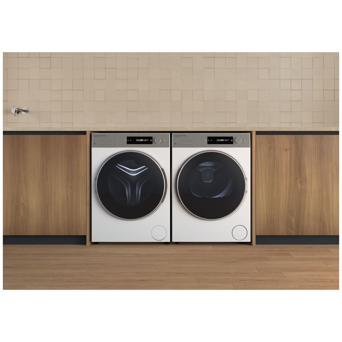 Fisher & Paykel Series 7 10kg Front Loader - White, FlexiDose Auto Dosing, 5 Star Energy - WH1060D5