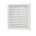 Blauberg 150mm White Square Fixed Grille - ABS Plastic Wall & Ceiling Vent