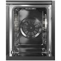 ILVE 90cm Dual Fuel Freestanding Double Oven - Teppanyaki Cooktop, 108L, Stainless Steel - PD09FDWE3SS