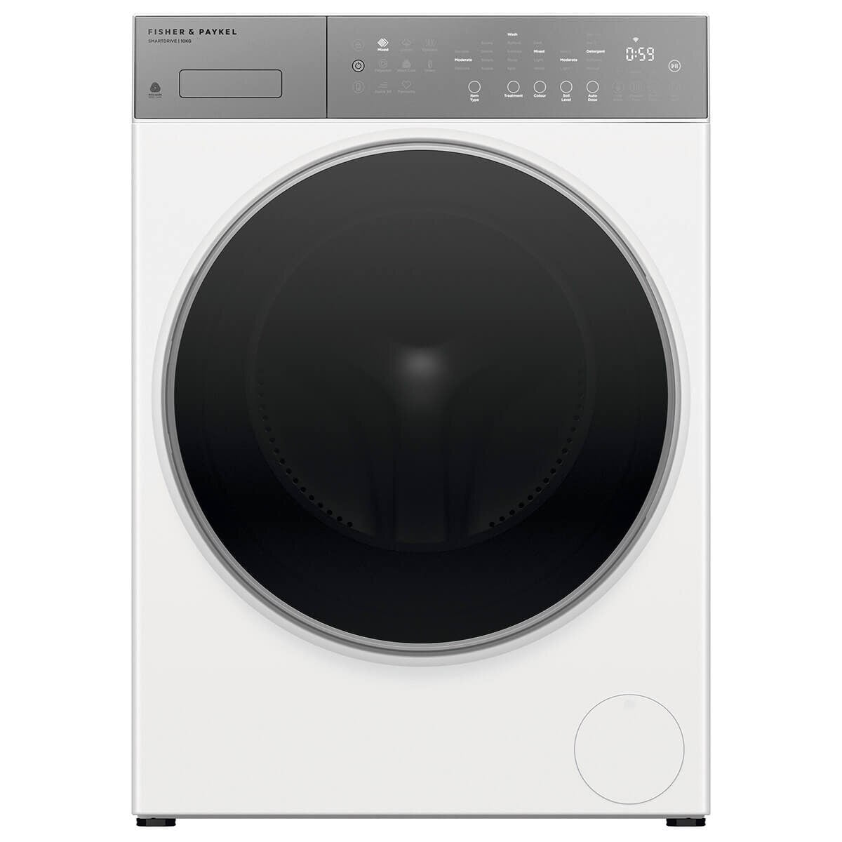 Fisher & Paykel Series 5 10kg Front Load Washer and 10kg Heat Pump Dryer Package - WH1060P5DH1060P5
