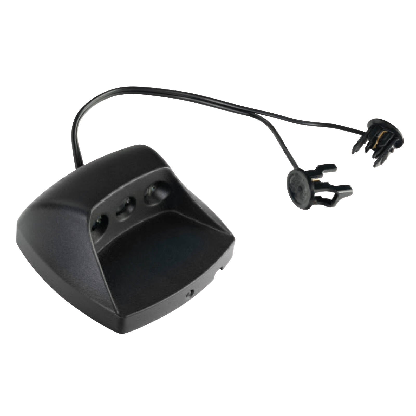 Brilliant Navigate 2W 12V Black LED Garden Step Light 21008/06