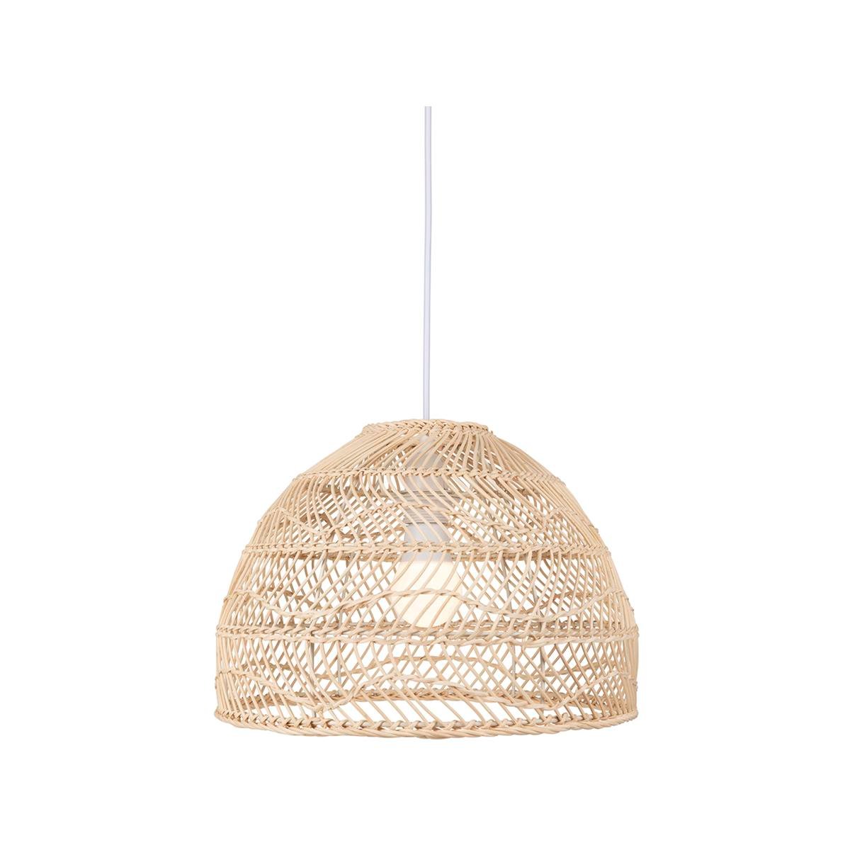 Brilliant Lighting 36cm Bataan Rattan Pendant Light - DIY Installation - Boho Style - SuperSaverAU - view 1
