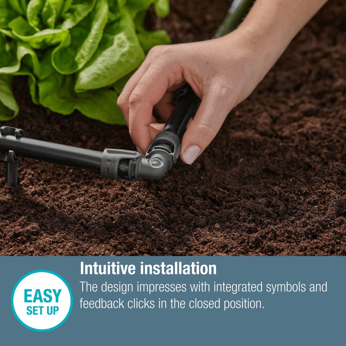Gardena 13mm Micro Irrigation L-Joint 2 Pack - 90-Degree Connection - Black - SuperSaverAU - view 5